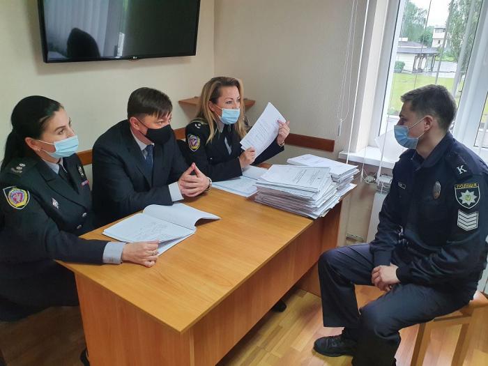 Курсанти випускного курсу факультету № 1 захистили матеріали проходження стажування