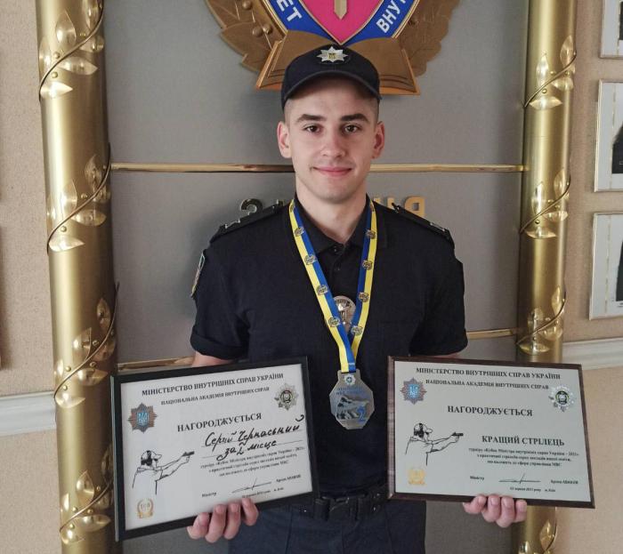 Курсант ХНУВС – кращий стрілець серед перемінного складу ЗВО МВС