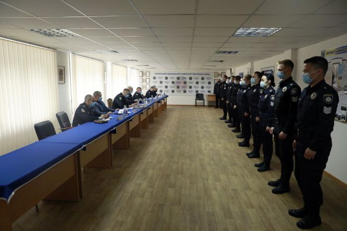 Відбувся розподіл курсантів випускного курсу  факультету № 1 ХНУВС