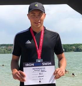 Курсант Сергій Блануца посів І місце у змаганнях із плавання