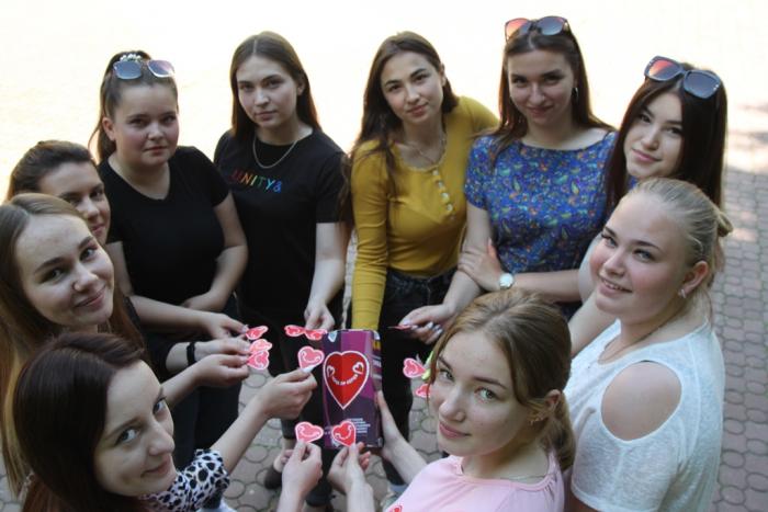 Волонтери Сумської філії ХНУВС – учасники благодійної акції «Серце до серця»  