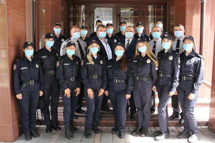 Представники Сумської філії взяли участь в урочистостях до Дня Національної поліції України