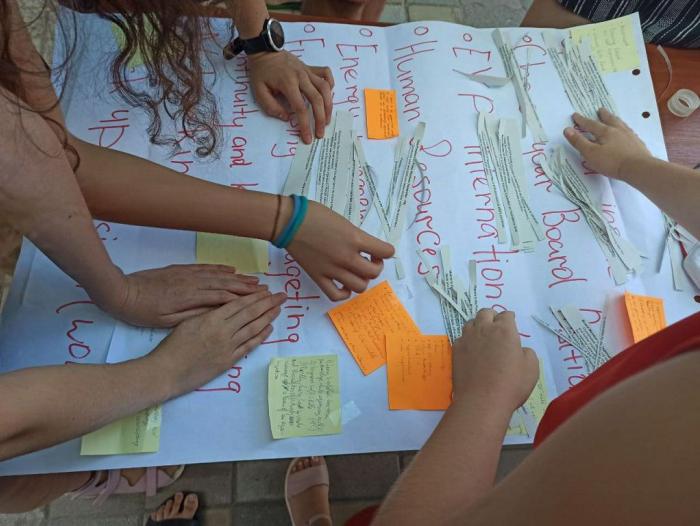 Участь курсантів університету у тренувальному таборі EYP Ukraine (European Youth Parliament)