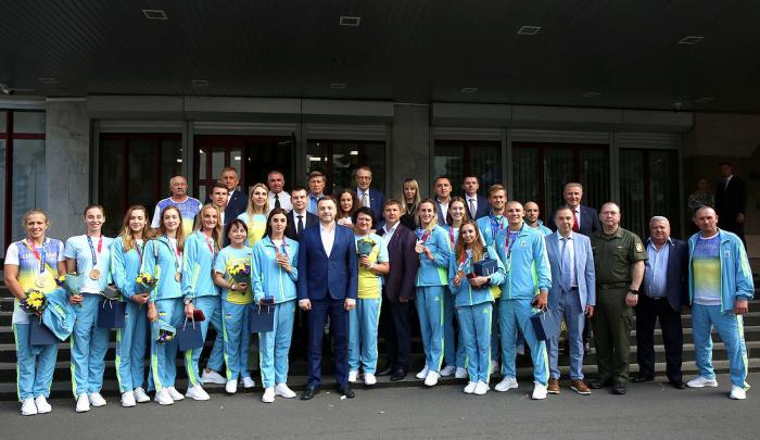 Міністр внутрішніх справ відзначив спортсменів – учасників Олімпійських ігор у Токіо