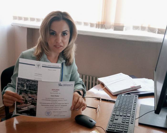 Представниця Кременчуцького льотного коледжу пройшла міжнародне стажування в польському університеті