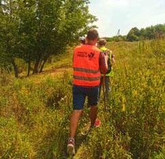 Курсанти університету допомагають у пошуку зниклих людей