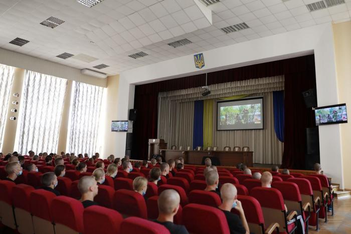 Курсанти табірного збору переглянули художній фільм «Іловайськ 2014. Батальйон «Донбас»