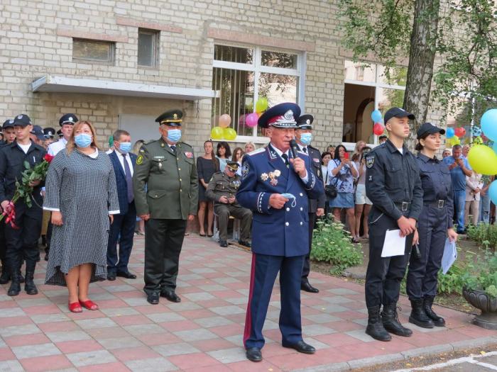 Представники університету привітали вихованців Ліцею «Правоохоронець» із початком нового навчального року