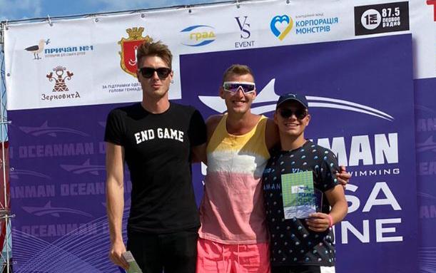 Викладач кафедри тактичної та спеціальної фізичної підготовки Владислав Бурхайло став призером змагань із плавання «Oceanman»