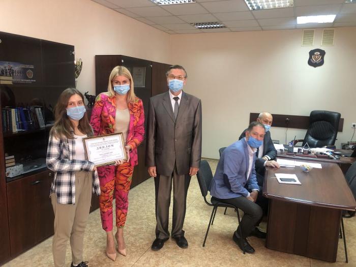 Студентка університету Анастасія Богдан стала призеркою Конкурсу наукових робіт