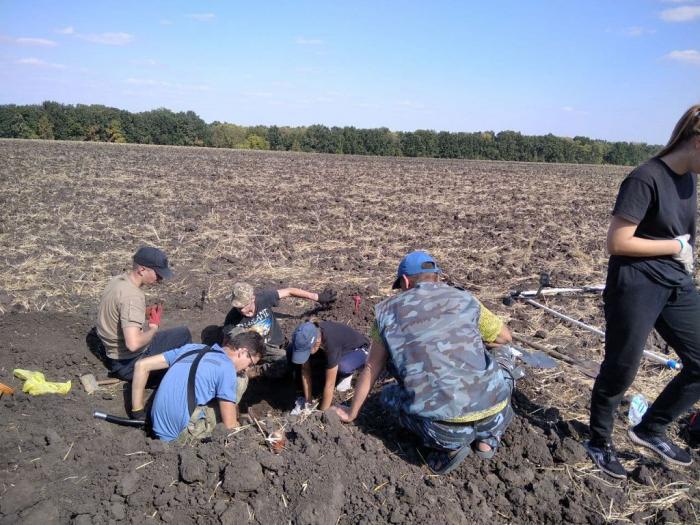 Участь курсантів в археологічних розкопках