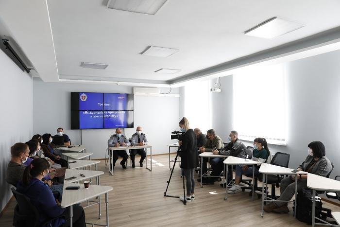 В університеті розпочався тренінг для представників ЗМІ «Безпека журналіста»