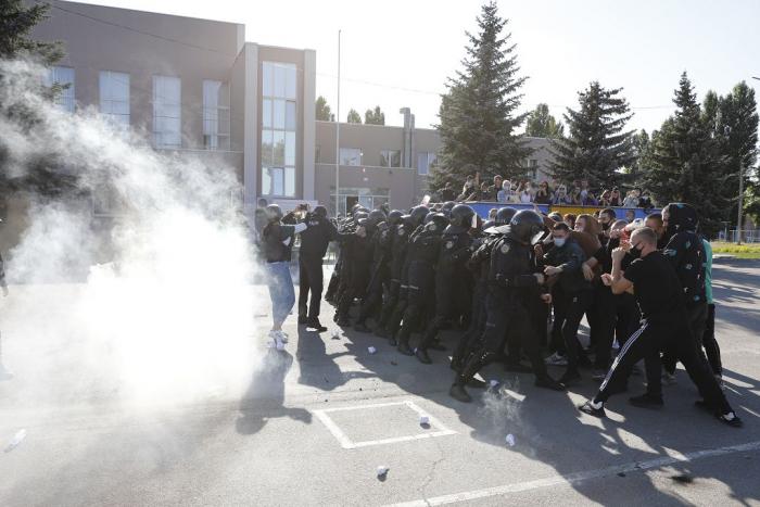 Відбулася практична частина тренінгу «Безпека журналіста під час масових заходів та в зоні бойових дій» 