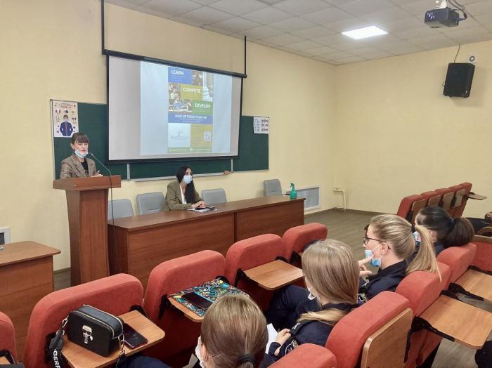 Meeting with the coordinator of the program in Kharkiv region Levitt Institute of International Development