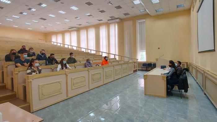 Засідання наукового гуртка кафедри фундаментальних та юридичних дисциплін