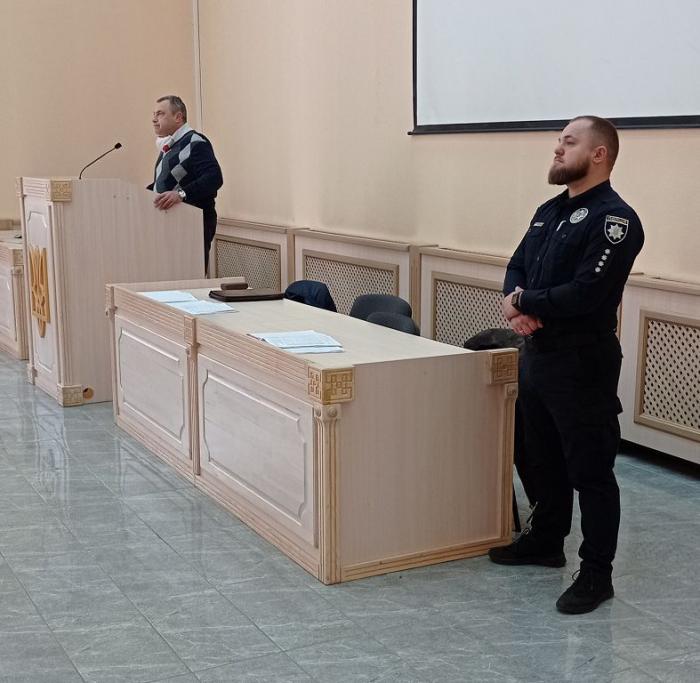 Бінарне заняття з питань організації діяльності патрульної поліції