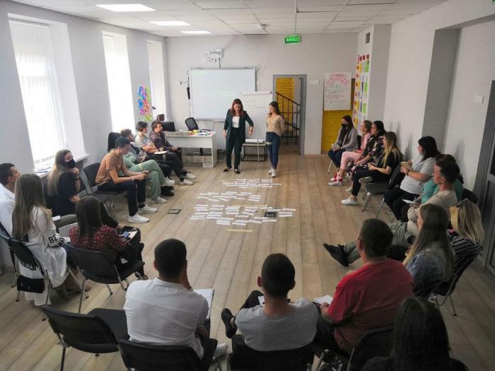 Курсанти університету взяли участь у тренінгу навчальної програми «Молодіжний працівник»