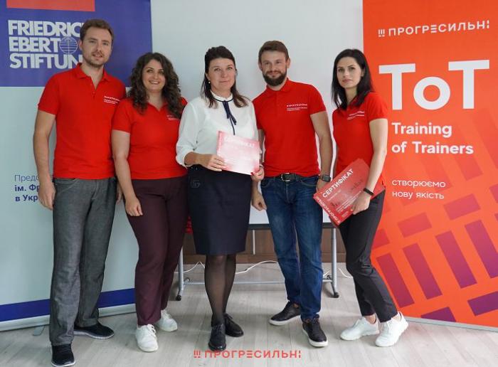 Участь у тренінгу «ToT: Training of Trainers»