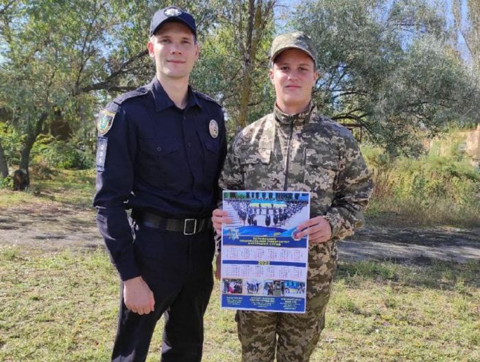 Представники ХНУВС провели профорієнтаційні заходи під час навчально-тренувального вишколу «Джура-Поліцейський»