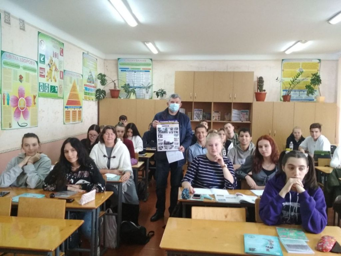 Старшокласників Харківської ЗОШ № 95 запросили на навчання до ХНУВС