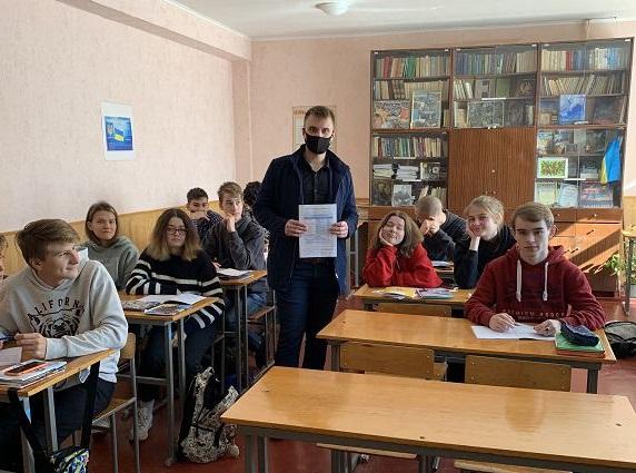 Профорієнтаційна зустріч зі школярами Харківської ЗОШ № 139