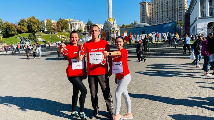 Представники льотного коледжу взяли участь у спортивному забігу