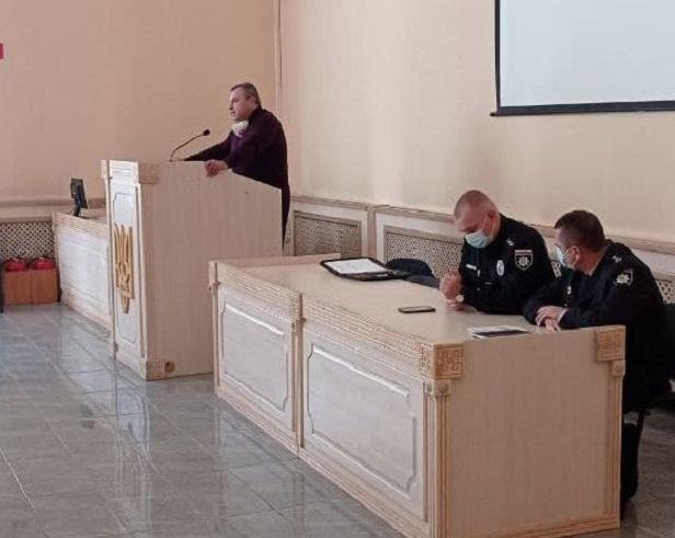 Бінарне заняття для студентів за участі працівників поліції