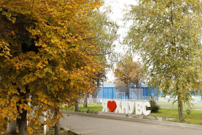 Осінні пейзажі університету