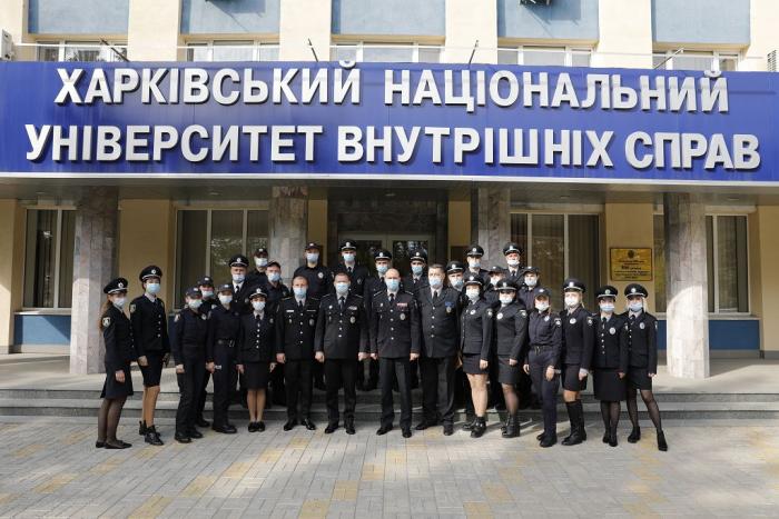 У ХНУВС відбувся випуск слухачів курсів первинної професійної підготовки поліцейських