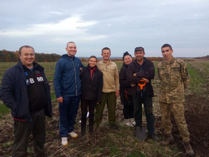 Курсанти університету – учасники археологічних розкопок