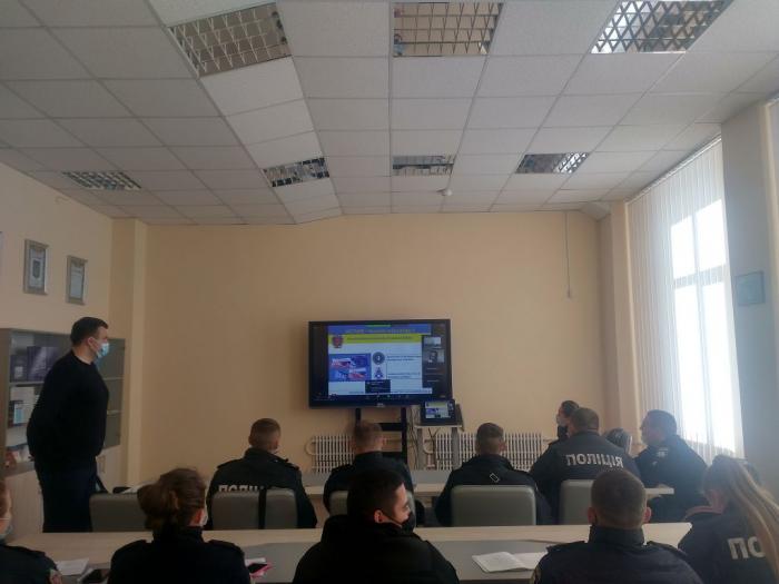 Бінарне заняття іноземною мовою за участі представника Академії поліцейських сил