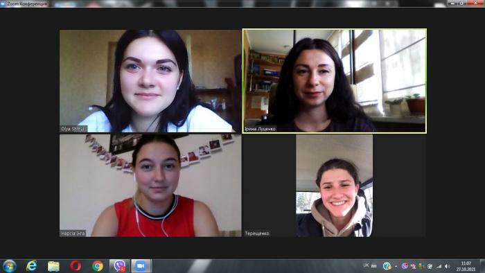 Засідання наукового гуртка кафедри кримінального права та кримінології