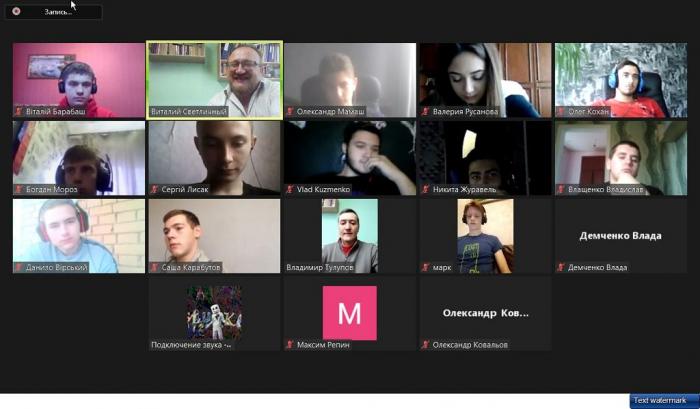 Засідання наукового гуртка кафедри кібербезпеки та DATA-технологій 