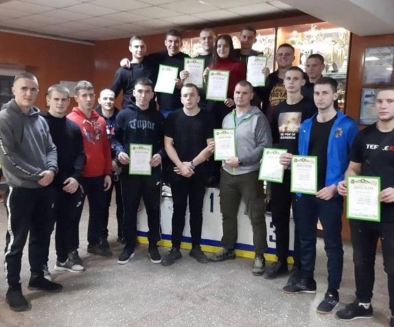 Спортсмени ХНУВС посіли призові місця у відкритому Кубку з гирьового спорту