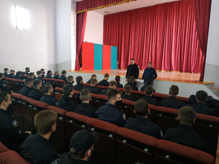 Зустріч із вихованцями ліцею «Правоохоронець»