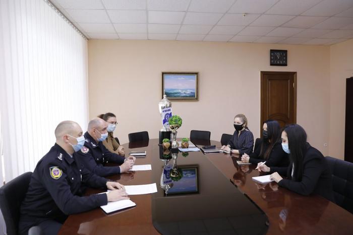 Візит до ХНУВС заступниці голови Департаменту міжнародної взаємодії Штабу розвідки Цивільної гвардії Королівства Іспанії Наталі Паєз Джимінез