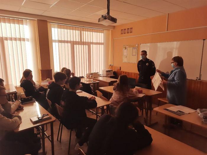 Профорієнтаційна зустріч з учнями Харківської спеціалізованої школи № 17