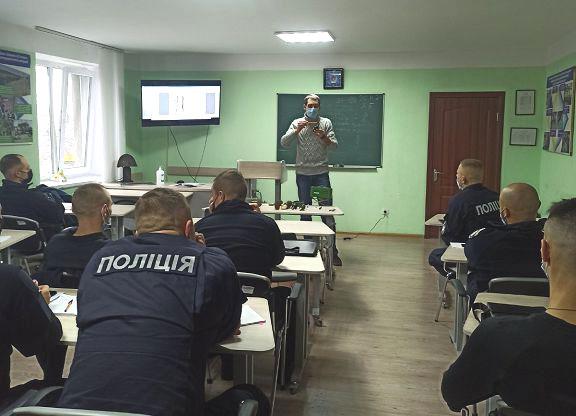 Заняття з питань загальних заходів безпеки при поводженні з вибуховими матеріалами - для слухачів інституту післядипломної освіти