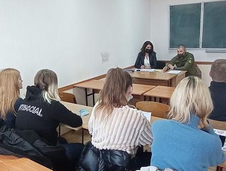 Бінарне заняття з дисципліни «Військова адміністрація»