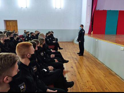 Представники університету провели профорієнтаціїйну зустріч у Ліцеї «Правоохоронець»