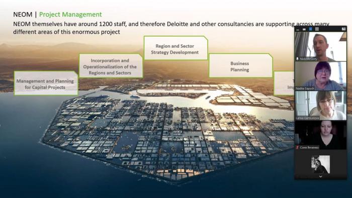 Міжкафедральне бінарне заняття з менеджменту за участі директора іноземної компанії Deloitte consulting