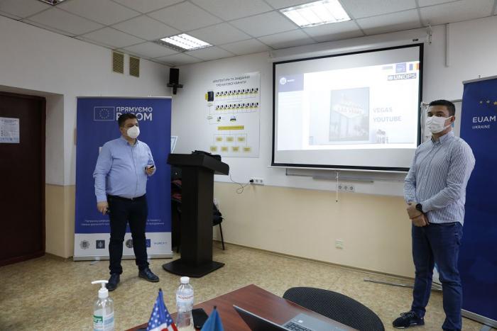 У ХНУВС продовжується тренінг з питань поліцейської діяльності, керованої аналітикою (ILP), та кримінального аналізу