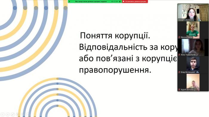 Засідання студентсько-курсантського наукового гуртка Сумської філії