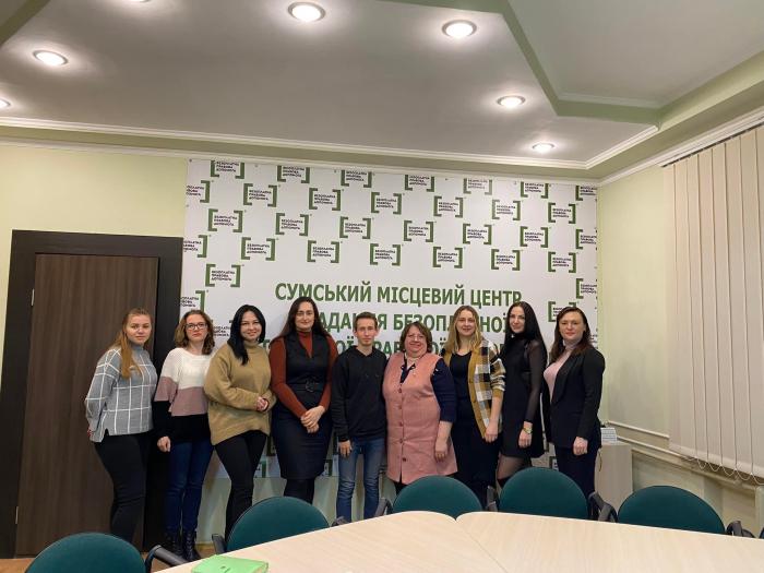 Співпраця із Сумським місцевим центром із надання безоплатної вторинної правової допомоги 