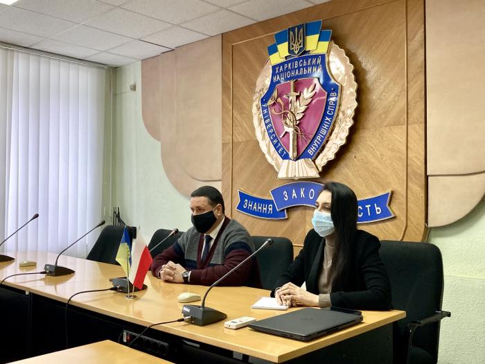 У Кременчуцькому льотному коледжі ХНУВС відкрито представництво Центру Українсько-Польського розвитку 