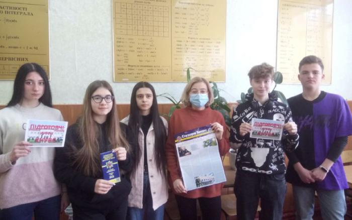 Профорієнтаційна зустріч зі старшокласниками Харківської загальноосвітньої школи I-III ступенів № 110