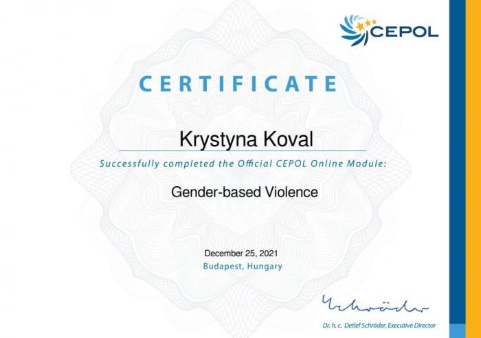 Курсанти університету проходять онлайн-курси на платформі LEEd CEPOL