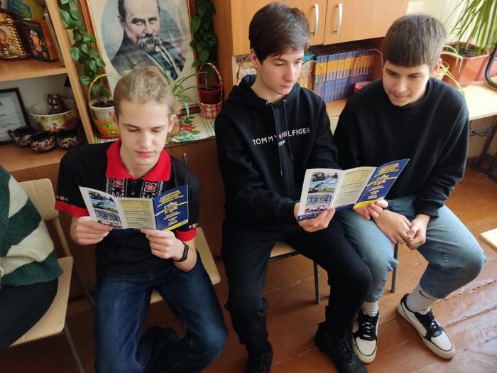 Профорієнтаційний захід у ЗОШ № 158 м. Харків