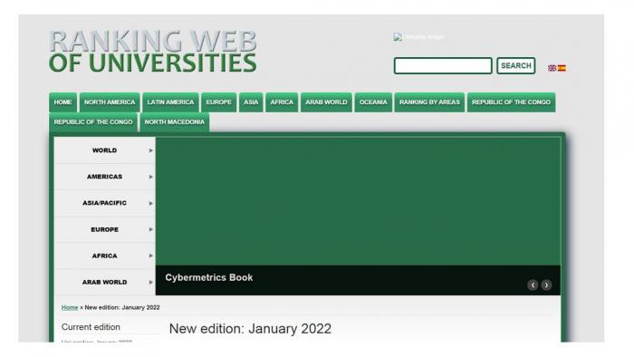ХНУВС покращив свої позиції у рейтингу Ranking Web of Universities (Webometrics) 