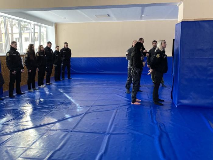 Бінарні заняття з фізичної підготовки для слухачів «Академії поліції» Сумської філії ХНУВС